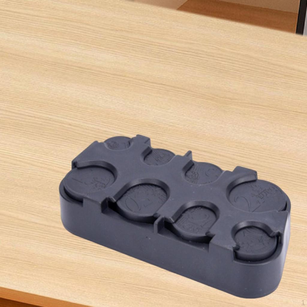 Держатель для капсул Подарки для хоббистов Многосекционный интерьер Коллекционные принадлежности Портативный органайзер