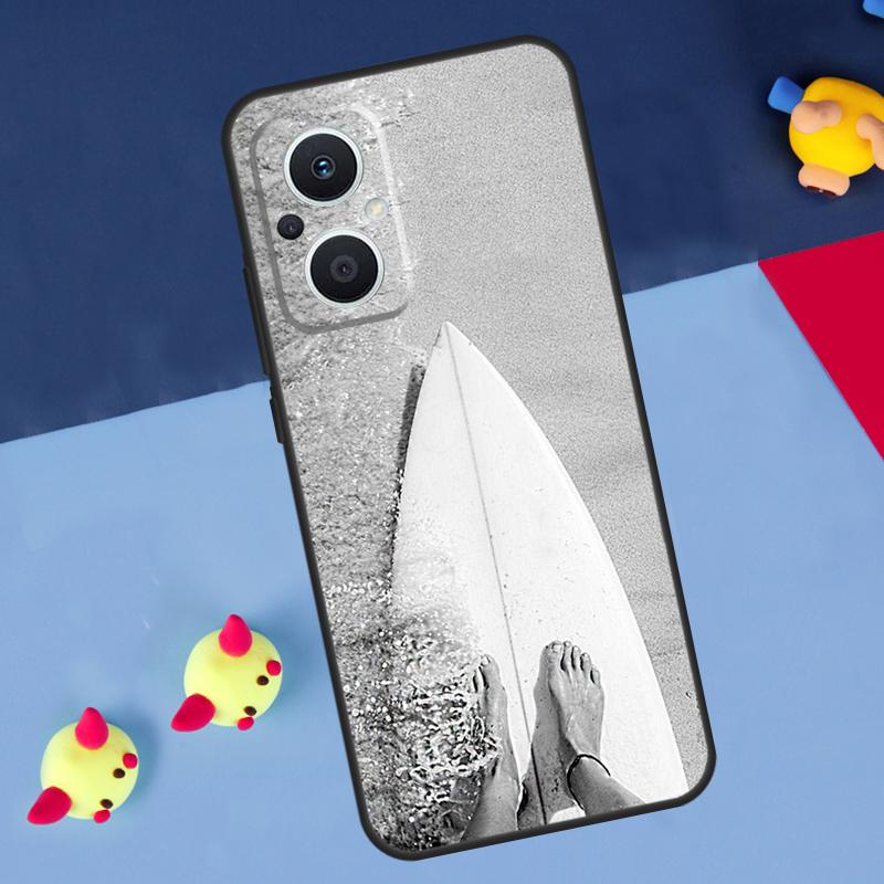 Чехол для OPPO Reno 14 13 12 11 10 Pro 8T 11F 12F 13F 14F 7 8 Lite OPPO Find X8 X6 X5 X9 Pro с рисунком 'Серф Серфборд'
