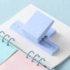 DIY Hole Punching Machine 3 Holes Loose Leaf Punch Paper Hole Puncher Book Binding