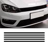 5Pcs Car Front Hood Grille Reflective Sticker Stripe for VW Golf 6 7 Tiguan Polo GTI Auto Exterior Styling Decoration Trim Decal
