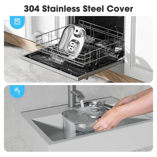 2л фонтан для кошек, бесшумный фонтан для питья домашних животных из нержавеющей стали с фильтром, автоматический диспенсер для воды для кошек и мелких домашних животных