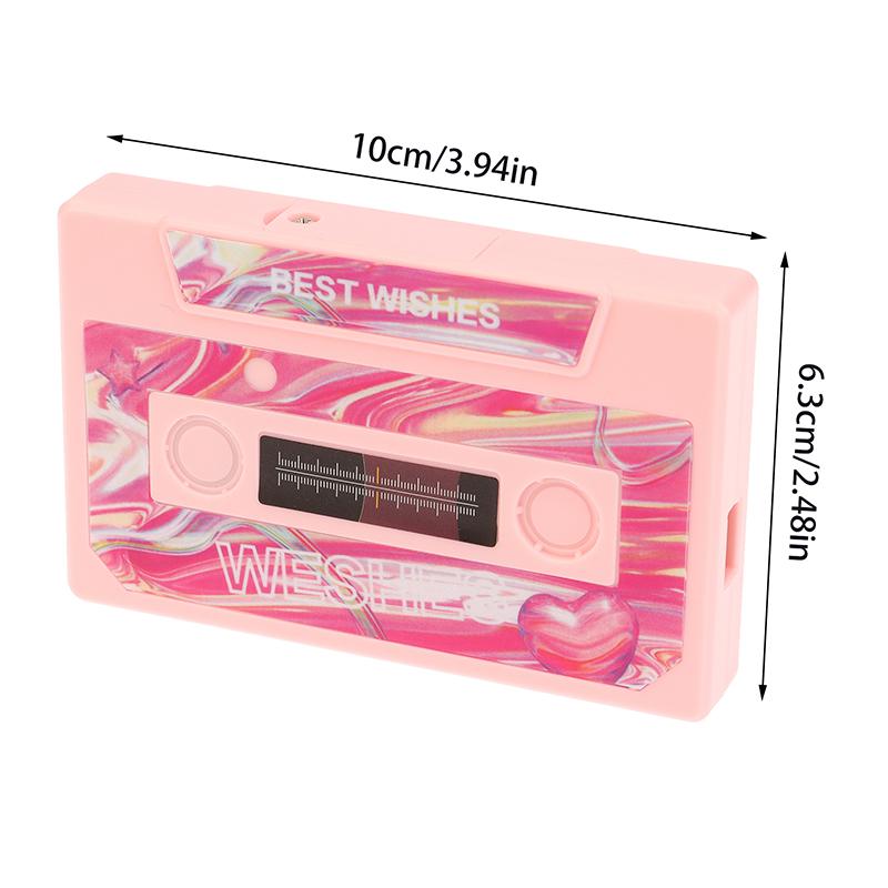 Перезаряжаемая через USB кассета для записи голоса 60/300 секунд диктофон поздравительная открытка