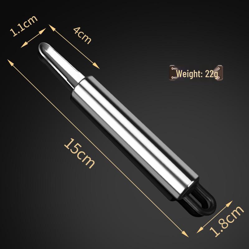 Multi-Functional Stainless Steel Shrimp Deveiner and Fish Intestine Cleaner Knife