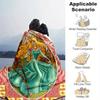 1pc Disney Princess Aurora Design Throw Blanket Home Decor, Couch Cover, Outdoor, Gift for Friends, Flannel Blanket, Bedroom, Living Room, Travel