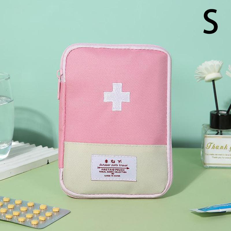 1 шт. Мини портативная сумка для лекарств, дорожная аптечка первой помощи, сумка для хранения лекарств, набор для выживания, аптечка для экстренной помощи на открытом воздухе, кемпинг