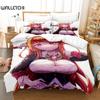 3D Printing Anime Kawaii Girls Kiryuu Coco Bedding Set Single Twin Full Queen King Size Bed Set Teenager Bedroom Duvetcover Sets