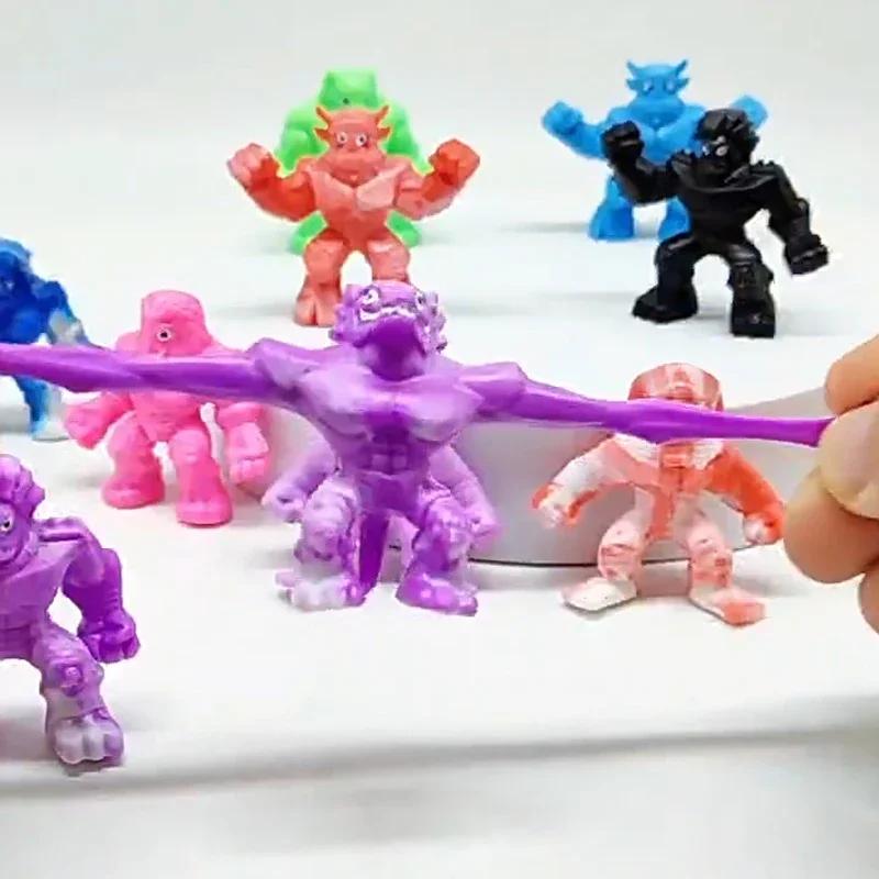 1pc New Decompression Fitget Anti Stress Sensory Monster Toy Stretch Monster Stretch Pinch Squeeze Toys Gift for Kids Boys Toys