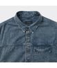 Keoseuuteommellou Blue Hood Denim Shirt Cwsam26191Bux
