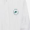 Nike Embroidered Logo Print Woven Jacket Long Sleeve Men Outerwear White FN7233-100