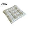 Comfortable Office Chair Pad Plaid Cushion with Ties, Soft Cozy Dining Pad, 16 Dormitory Student Seat x Inch Non-slip for Home Chair, Breathable