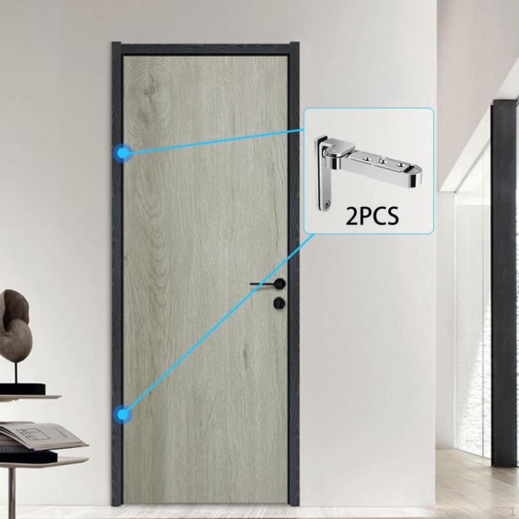 Hide Door Hinge Heavy Duty Outward Universal Easy to Install Zinc Alloy Invisible Hinges for