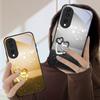 Теплая и романтичная любовь Для Honor Magic 4 5 6 Pro 7 X6 X9c X9 X6b X8 X9b X5b X8b 30 Pro+ 50 Pro 70 90 200 Lite Стеклянный чехол для телефона