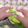 Фисташковая игрушка-антистресс, АСМР-сброс напряжения, наполненная строительными блоками, Подарок для расслабления рук, Игрушка-фиджет, Хрустящая, Мягкая