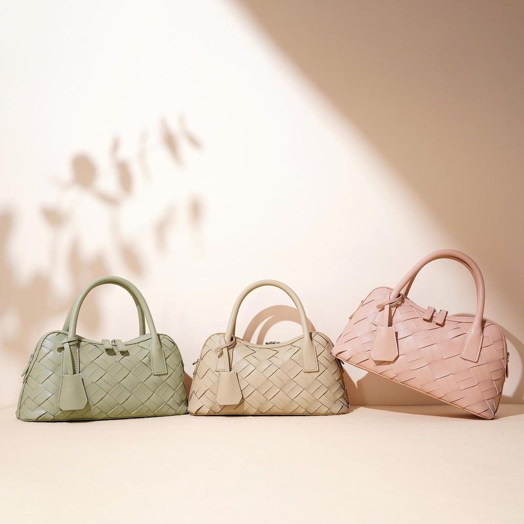 2025 Женская сумка через плечо из кожи ручной работы - Большая вместительная сумка-мессенджер подмышкой