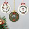 Handmade Cross Stitch Set Needlework Hoop Embroidery Starter Kit Kids
