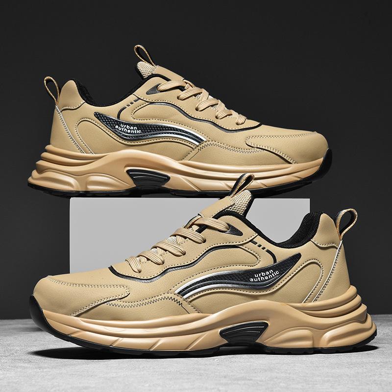 Осенне-зимняя уличная спортивная повседневная обувь мужская низкая универсальная обувь на платформе большого размера студенческие кроссовки для бега