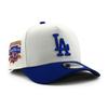 Эксклюзивная кепка Snapback New Era 9FORTY 940 MLB MiLB NFL NBA с цветным козырьком и боковым патчем Лос-Анджелес Доджерс 50-я EU/AU ( (JR Крем)) [Использовал]