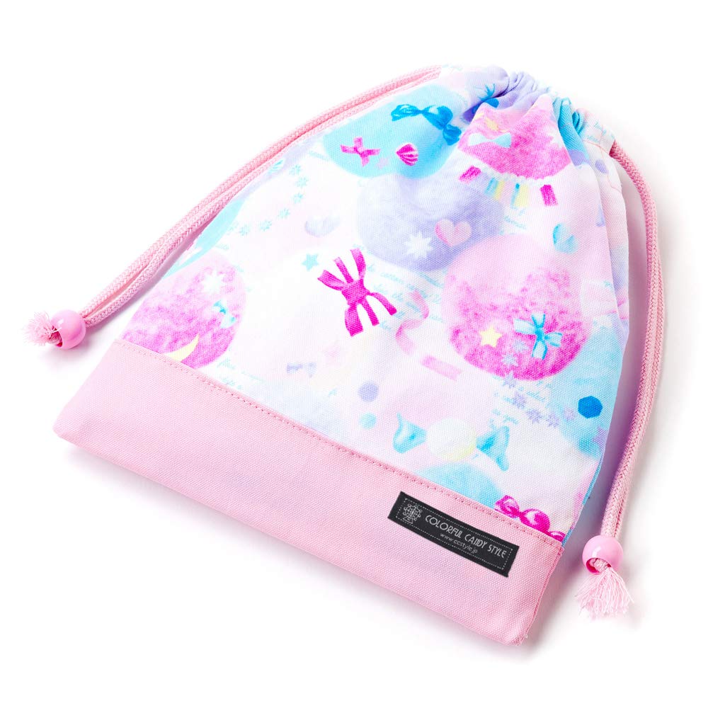 ЯРКИЙ КОНФЕТНЫЙ СТИЛЬ Мешки для школьного обеда на кулиске Имя Пушистый и Милый Конфетный Поп Набор Милый Мешок на кулиске для обеда в начальной школе Начальная школа