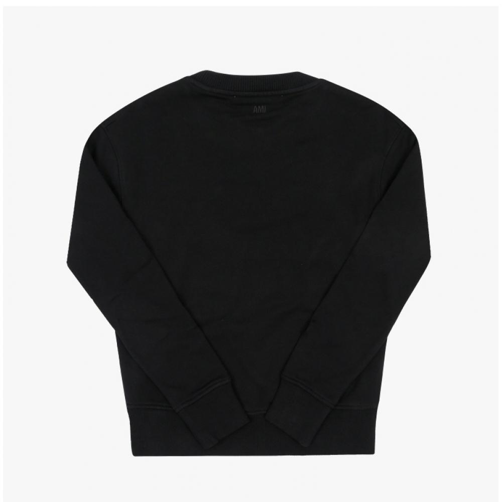 Ami Small Heart Logo Sweatshirt Bfusw035 730 001