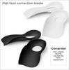 Unisex Flat Foot Orthotics Flat Feet Orthotics Cubitus Varus Orthopedic Foot Cushion O-shaped Legs Pads Care Insoles Large