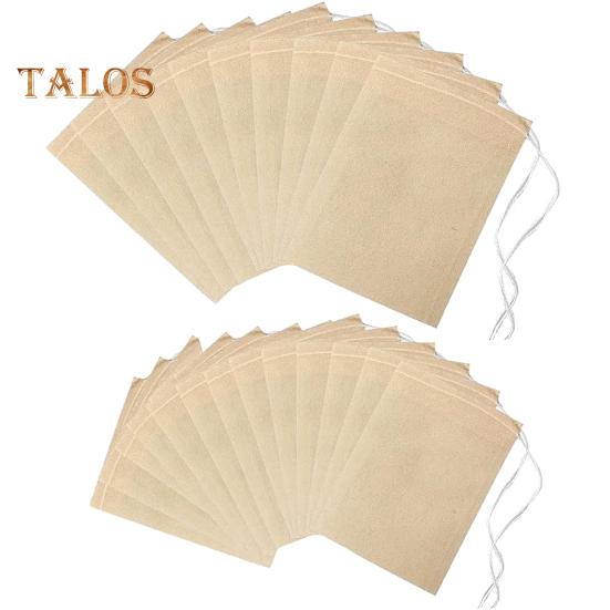 200 шт. одноразовый фильтр-мешок для кофе с завязкой, простой в использовании пакет для чайных листьев для домашней кухни