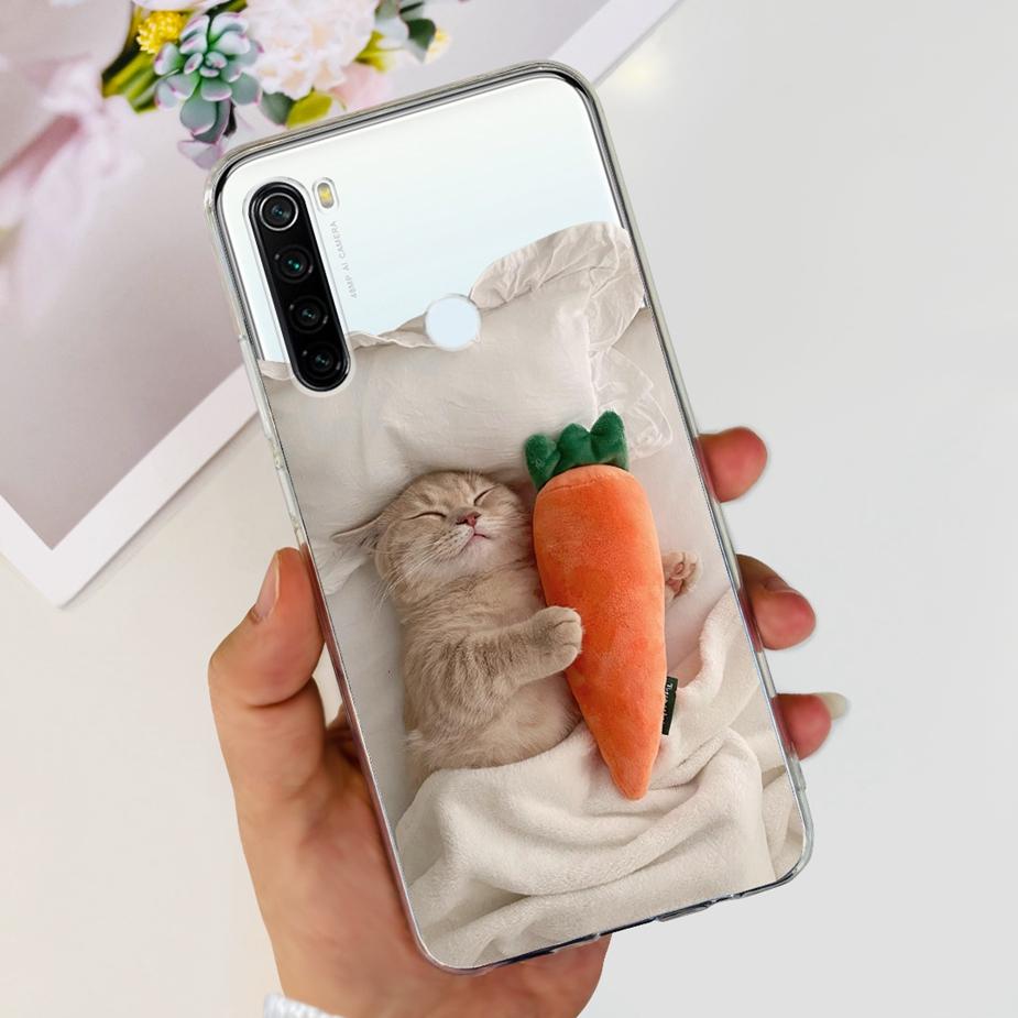 Чехол для Xiaomi Redmi Note 8 Чехол Note 8T Роскошный Расписной Чехол Прозрачный Силиконовый Чехол для Телефона Для Redmi Note 8 Pro Note8 Note8T Мягкий Чехол