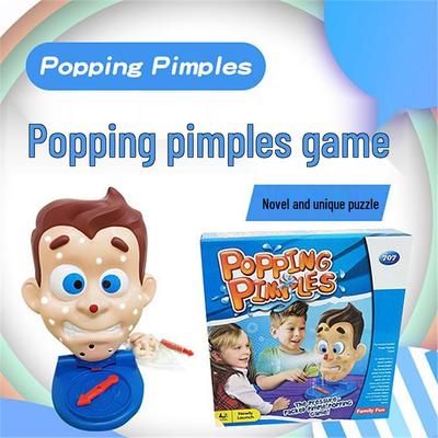 Игра-пранк «Выдави прыщ», водяной спрей: Игрушка для снятия стресса, интерактивная для родителей и детей
