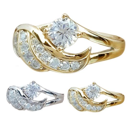 Шикарное кольцо на палец, легкое, не выцветающее, роскошное