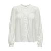 Женская белая кружевная рубашка с длинным рукавом JDY