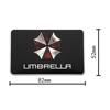 1 X Umbrella 3D Metal Car Emblem Decal Badge Sticker