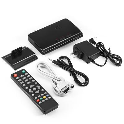 ТВ-приставка ПК Монитор Приемник Динамик Внешний ЖК-ЭЛТ VGA-тюнер HDTV 1080P