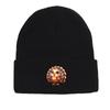Зимняя вязаная шапка Bird Spread Tail Beanie, Skullies Beanies Slouchy Cancer Chemo Solid Color Gorro Knit Cap Beanie