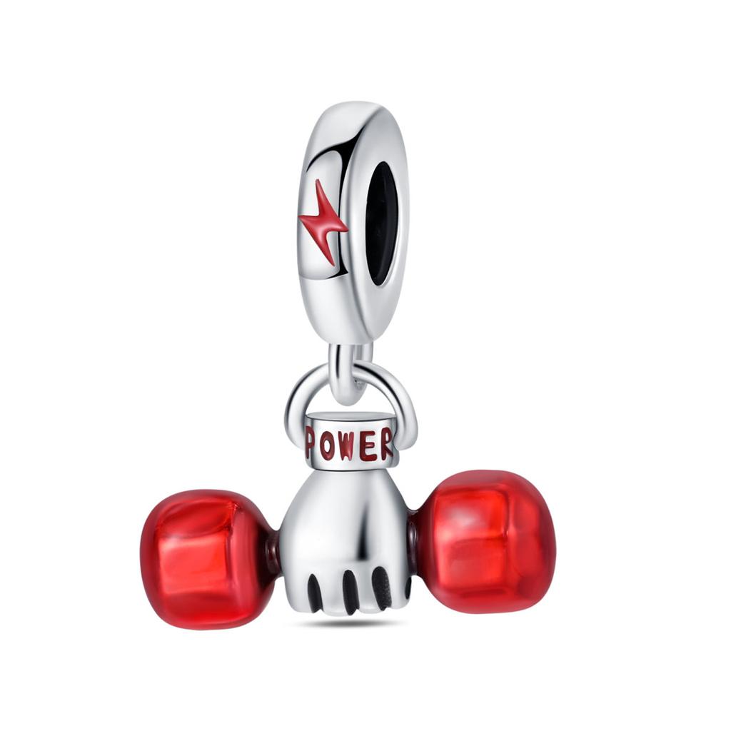 Шармы Медь Спортивная Фитнес Тема Коллекция Подвеска 3мм Оригинальный Браслет Ожерелье Женщины Роскошный Сделай Сам Изысканные Ювелирные Изделия Подарок