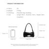 Fashion Brand Design Shoulder Bag Retro Versatile Handbag New Waxed Leather Niche Underarm Bag Korean-style Simple Commuter Bags