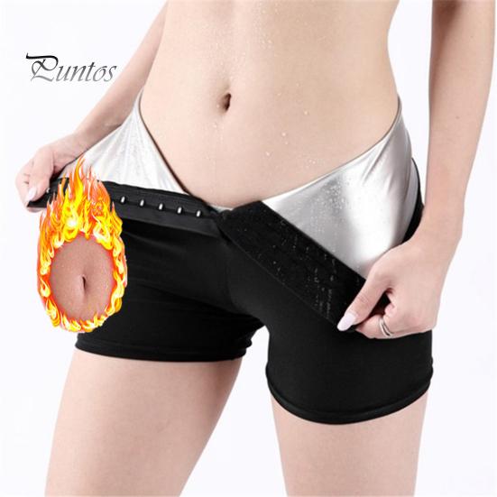 Женские однотонные брюки для сауны, сжигатель жира для похудения, леггинсы, шорты, формирователь тела для тренировок