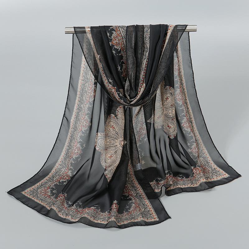 Китайский красный однотонный шифоновый маленький шелковый платок женский маленький подарок, тонкий большой красный подарок на День защиты детей