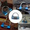 Resettable 4 Digit Combination Padlock, Gym Locker Lock, Resettable Heavy Duty Lock, 54mm/2.13" - RiRi
