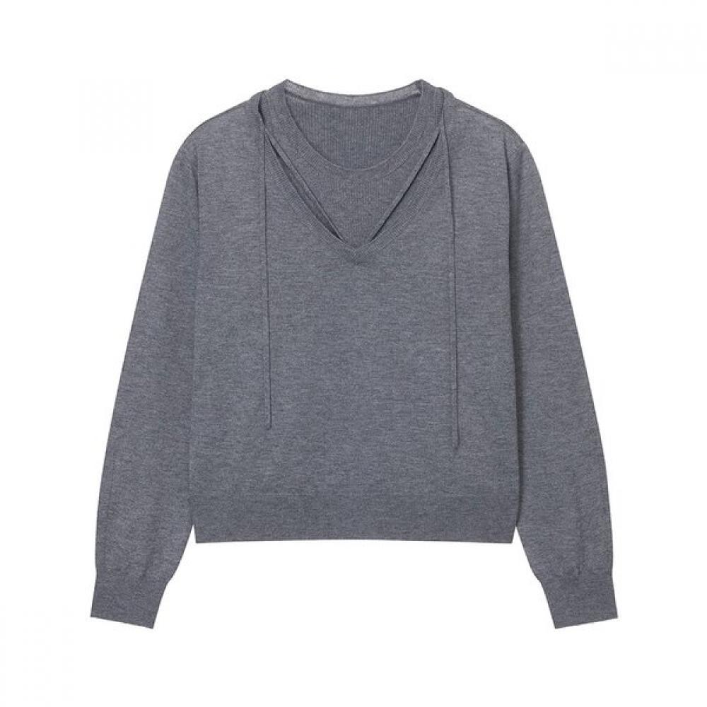 Joy Gryson Layered Knit Sleeveless Top Set Kk6sp3130 9e