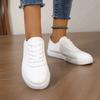 Fashion Little White Shoes for Women 2024 New Spring Version Lace-up Casual Shos Ladies Comfort Non-slip Flats Woman Sneakers Zapatillas