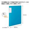 KOKUYO File Instruction Manual Novita Fixed Type A4 16 Pockets Light Blue La-NVT520LB