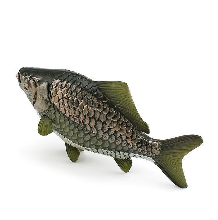 [Nekogamiyama] European Carp, Crucian Carp, Gengoro-Buna, River Fish, Lake Fish, Figurine Model, Miniature Ornament, Interior Decor, Collectible Model