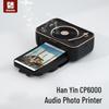 Фотопринтер Hanyin CP6000 для моментальной печати с беспроводным аудио, штекер CN (адаптер в комплекте)