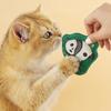 Войлочный мячик с кошачьей мятой Игрушка с натуральной кошачьей мятой для кошек котят Безопасная интерактивная игрушка для жевания, игры, чистки зубов, снятия стресса