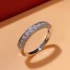 Унисекс кольцо круглый кубический цирконий ювелирные изделия сияющий яркий блеск кольцо на палец Валентина