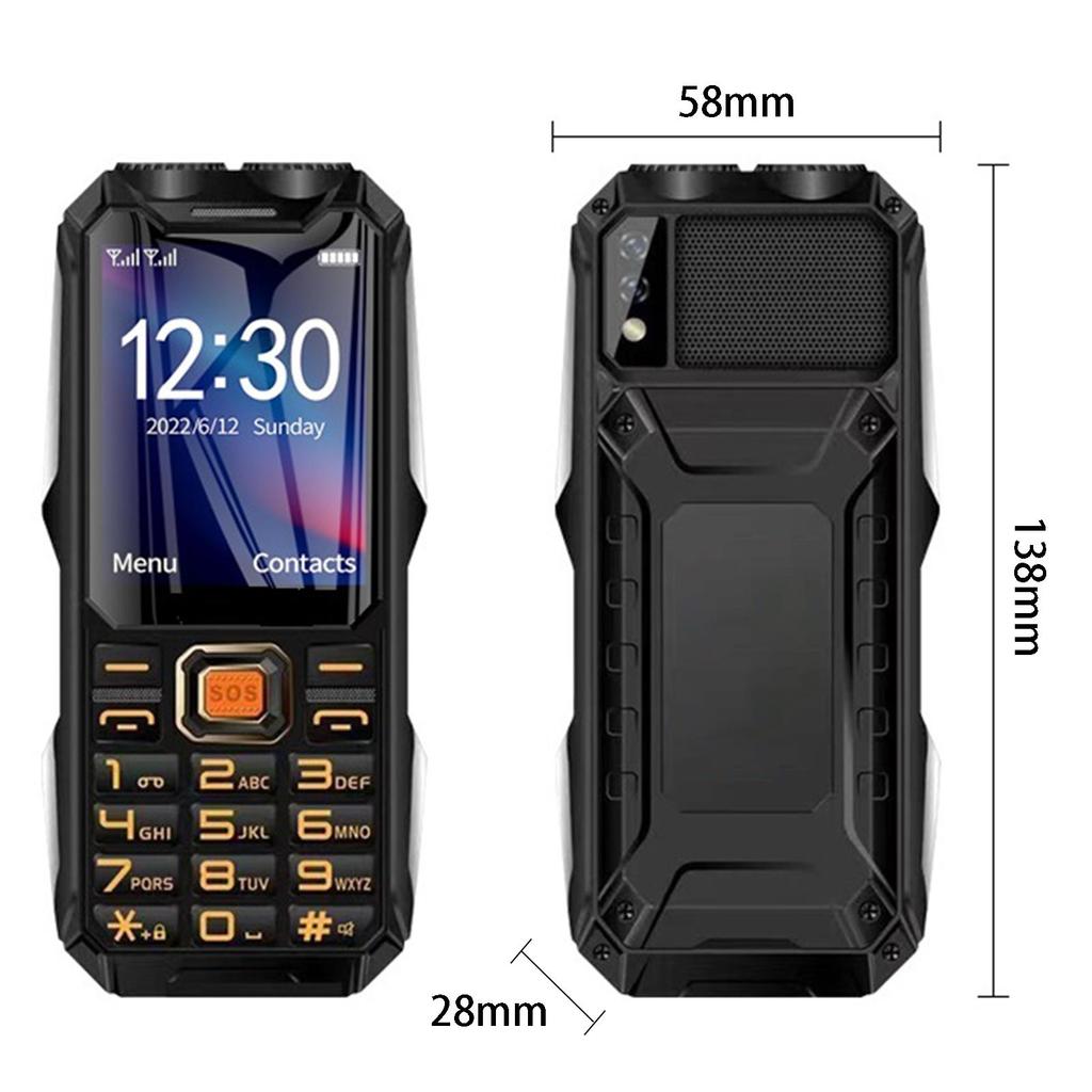 Практичный мобильный телефон для пожилых людей с большим экраном и большой кнопкой для пожилых людей для дедушки