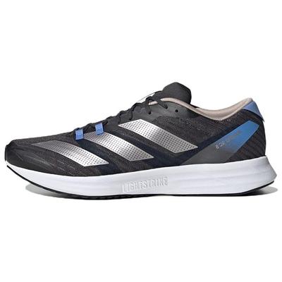 Adizero Rc 5 Удобная Трендовая Ткань Нескользящая Износостойкая Легкая Низкий Верх Карбоновая Пластина Тренировочные Кроссовки для Бега Мужские Кроссовки HQ3677
