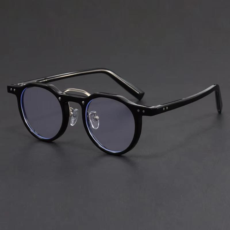 Ретро-очки для чтения с защитой от синего света, круглые, для женщин и мужчин, для коррекции близорукости, в тренде, ретро-очки с фотохромными линзами +1.