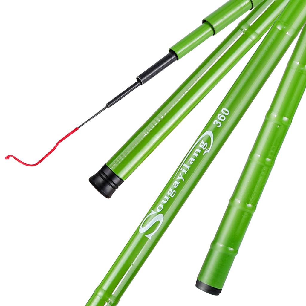 SOUGAYILANG Fishing Rod RotatingFishing Rods Telescopic Fishing Poles Super Hard Ultra Light Fishing Fishing Float Set