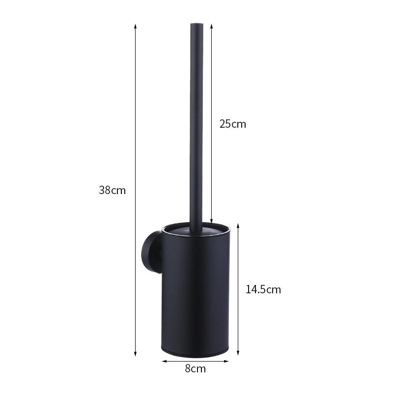 Нержавеющая сталь туалетная щетка с держателем туалетная щетка настенная чистящая щетка для туалета аксессуары для ванной комнаты