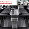Индивидуальный коврик для пола автомобиля с полной защитой для Toyota Highlander 5-местный 7-местный 2022-2023 2015-2021 Аксессуары для интерьера